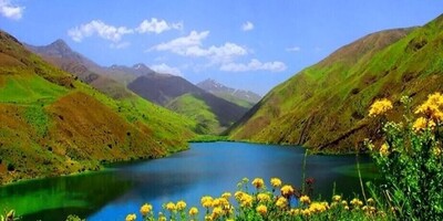 The Beautiful Lake of Gahar in Lorestan 🌊