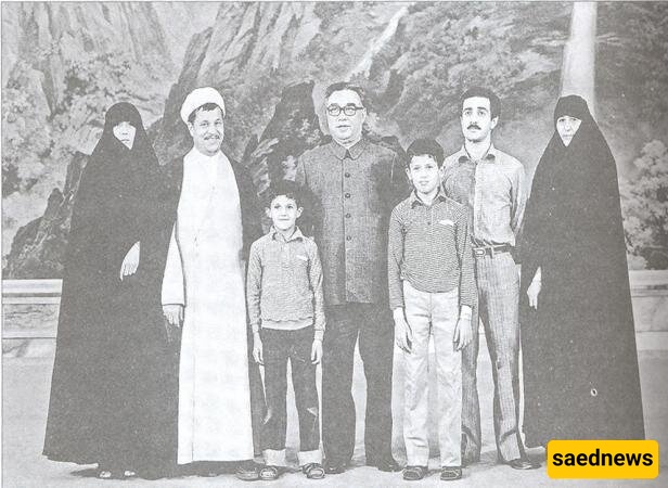 rafsanjani and Kim Il-sung