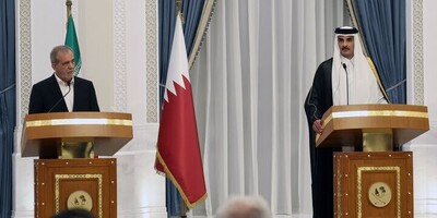 President Pezeshkian in Qatar:
Israel Cannot Continue Atrocities If Regional Countries Unite