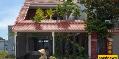 Modern Villa Architecture of a Classic Gabled-Roof House with a Contemporary Touch: A Home You Can’t Look Away From