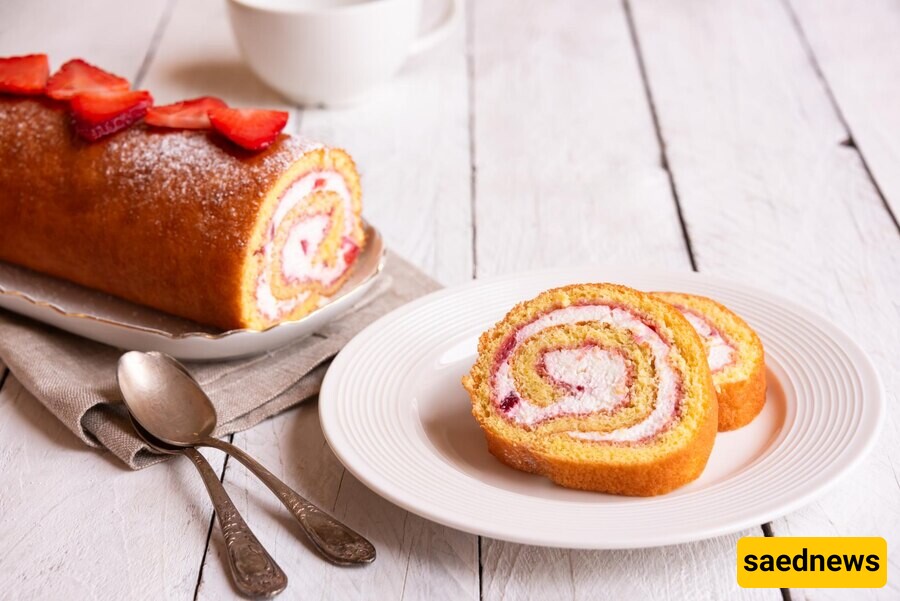 Cream Swiss Roll