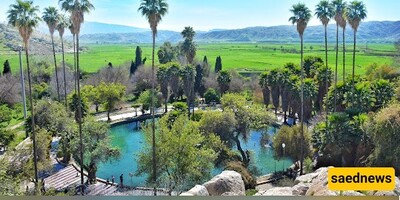 Wanna Try Heaven? Visit Cheshme Belghais Garden in Southwest Iran