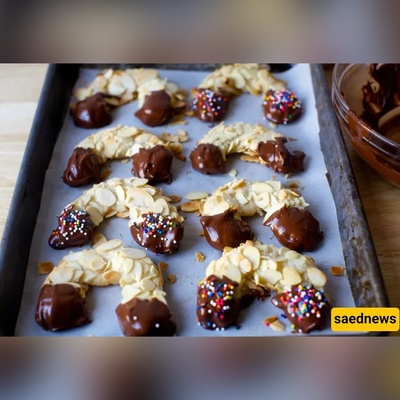 (VIDEO) These Almond Horns Are All Almond Paste, All Chocolate — Bakery-Perfect In One Hour