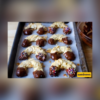 (VIDEO) These Almond Horns Are All Almond Paste, All Chocolate — Bakery-Perfect In One Hour