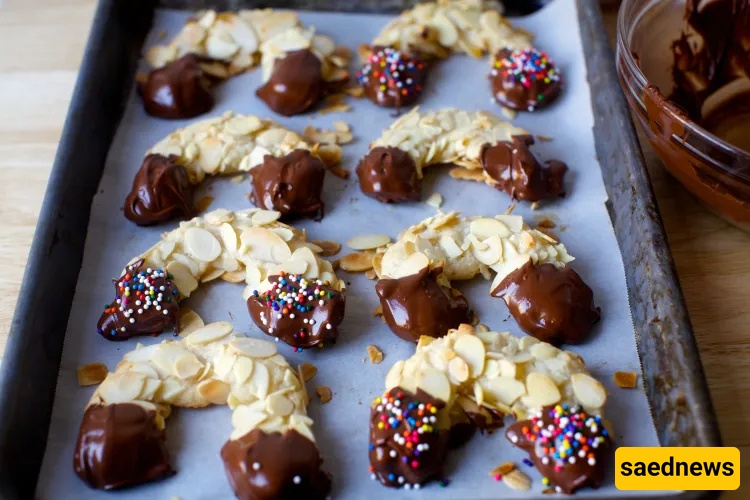 (VIDEO) These Almond Horns Are All Almond Paste, All Chocolate — Bakery-Perfect In One Hour