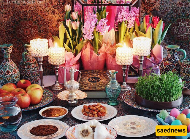 persian new year spread