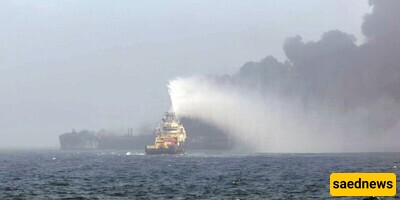 Deadly Scene of Collision Between Two Ships in the North Sea, Leaving 32 Injured